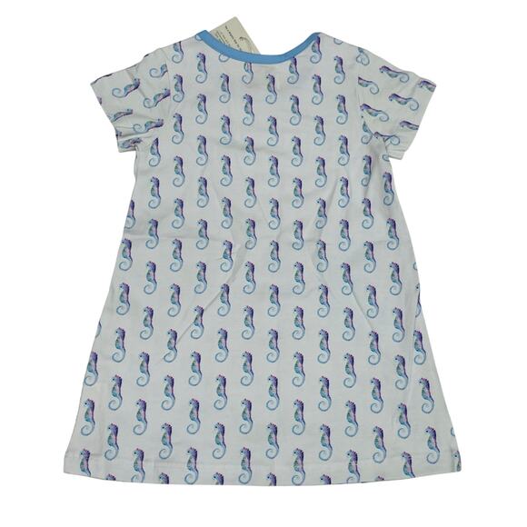 NWT The Oaks Apparel 24M Mary Chase Seahorse Dress - Picture 2 of 3